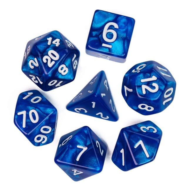 Dés 7D: Épée vorpale JEUX - Dés et jeux de rôles - Dés - Dés polyédriques