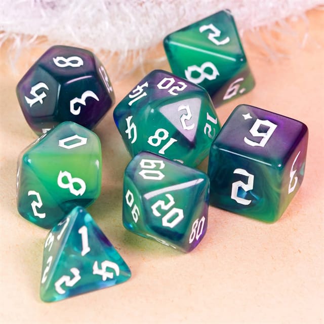 Dés 7D: Face de troll JEUX - Dés et jeux de rôles - Dés - Dés polyédriques