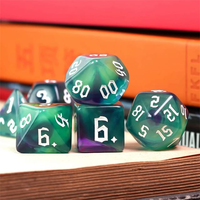 Dés 7D: Face de troll JEUX - Dés et jeux de rôles - Dés - Dés polyédriques