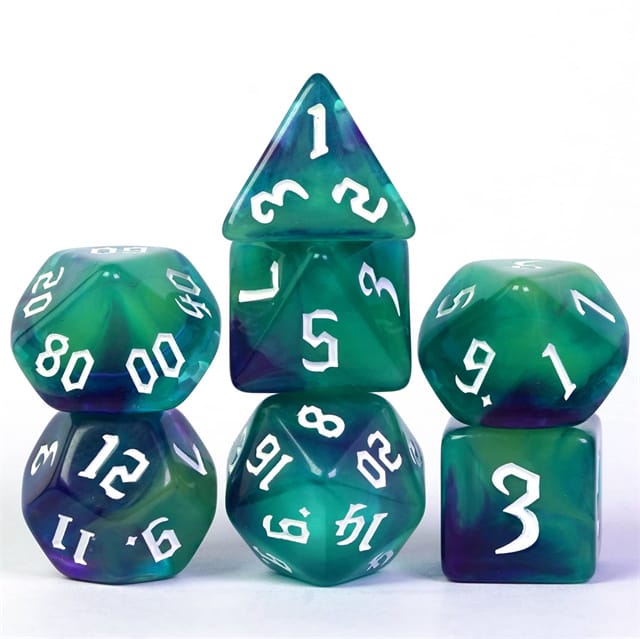 Dés 7D: Face de troll JEUX - Dés et jeux de rôles - Dés - Dés polyédriques