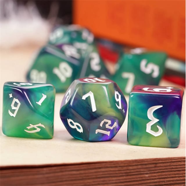 Dés 7D: Face de troll JEUX - Dés et jeux de rôles - Dés - Dés polyédriques