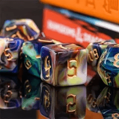 Dés 7D: Faille temporelle JEUX - Dés et jeux de rôles - Dés - Dés polyédriques