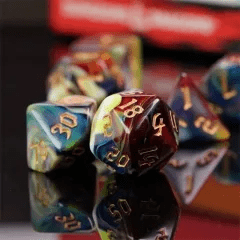 Dés 7D: Faille temporelle JEUX - Dés et jeux de rôles - Dés - Dés polyédriques