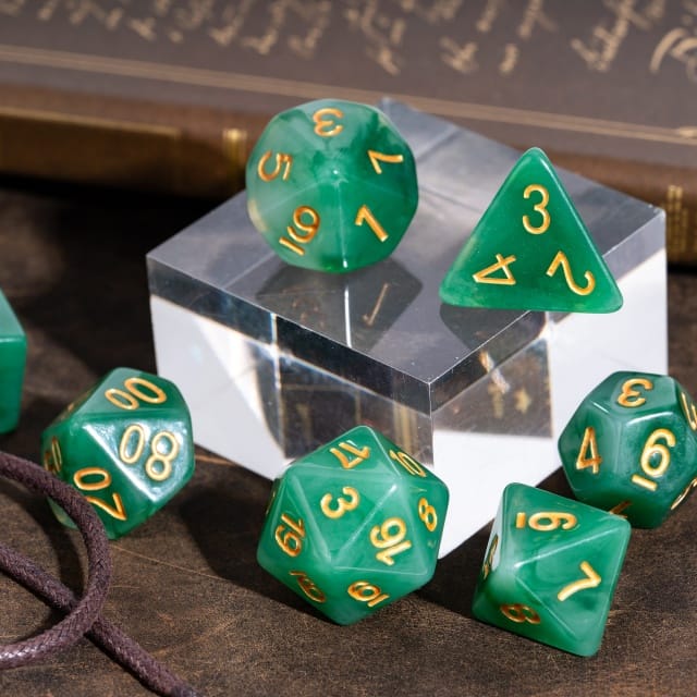Dés 7D: Ferme ta grande gnoll JEUX - Dés et jeux de rôles - Dés - Dés polyédriques
