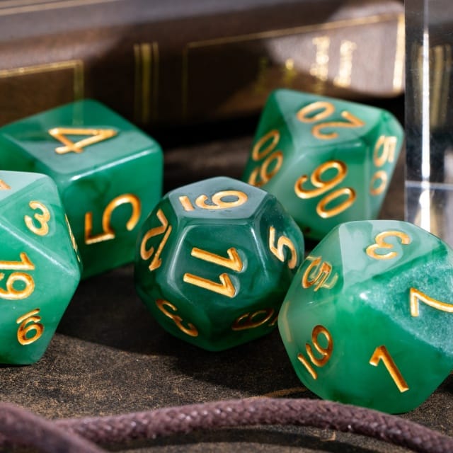 Dés 7D: Ferme ta grande gnoll JEUX - Dés et jeux de rôles - Dés - Dés polyédriques
