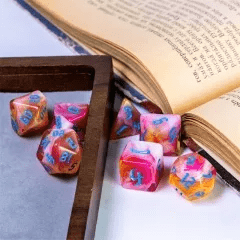 Dés 7D: Grenade limonade JEUX - Dés et jeux de rôles - Dés - Dés polyédriques