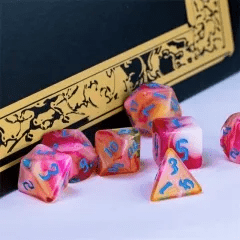 Dés 7D: Grenade limonade JEUX - Dés et jeux de rôles - Dés - Dés polyédriques