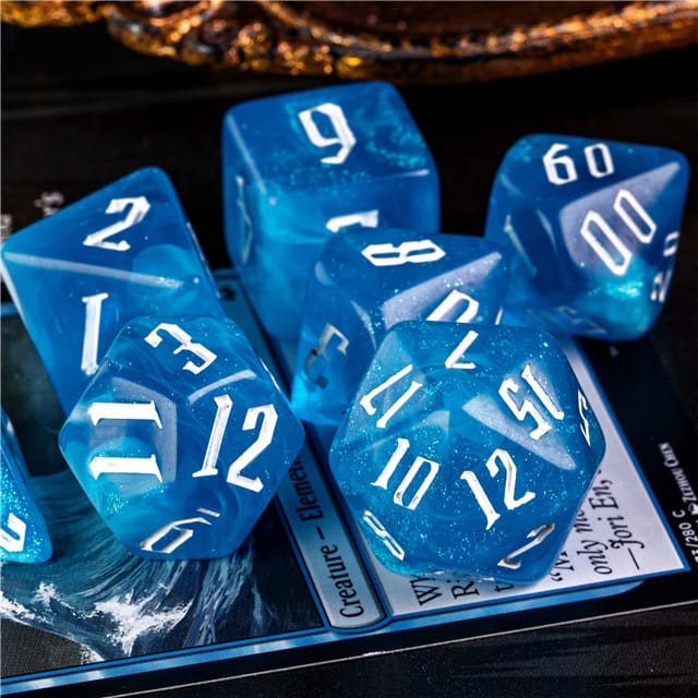 Dés 7D: Iceberg JEUX - Dés et jeux de rôles - Dés - Dés polyédriques