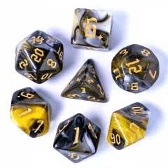Dés 7D: La Pistolera JEUX - Dés et jeux de rôles - Dés - Dés polyédriques