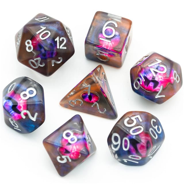 Dés 7D:  Le regard de Bryagh JEUX - Dés et jeux de rôles - Dés - Dés polyédriques