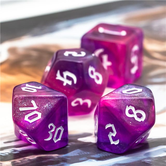 Dés 7D: Légende de Rock JEUX - Dés et jeux de rôles - Dés - Dés polyédriques