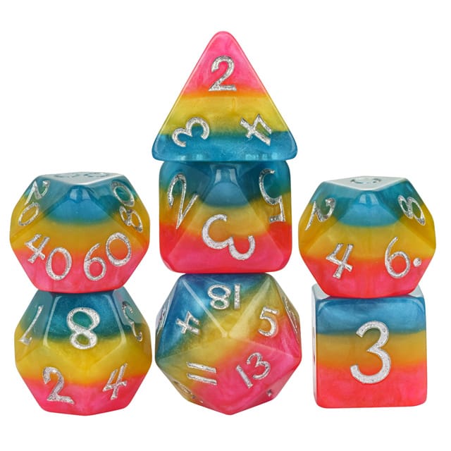 Dés 7D: Ma petite pouliche JEUX - Dés et jeux de rôles - Dés - Dés polyédriques