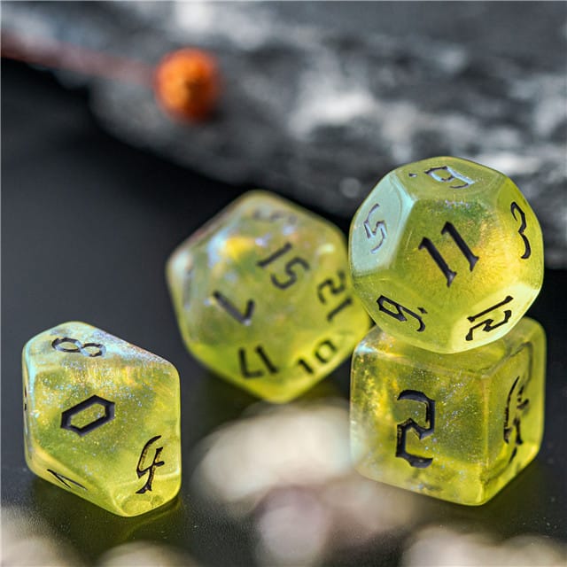 Dés 7D: Magicien d'Oz JEUX - Dés et jeux de rôles - Dés - Dés polyédriques