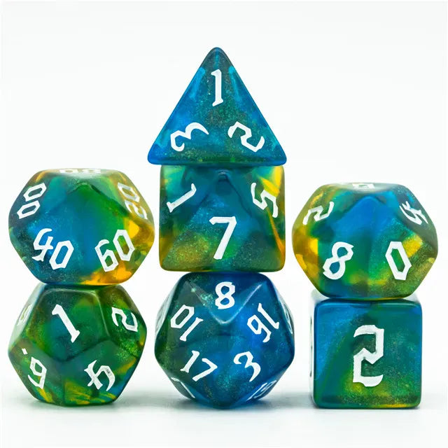 Dés 7D: Marée basse JEUX - Dés et jeux de rôles - Dés - Dés polyédriques