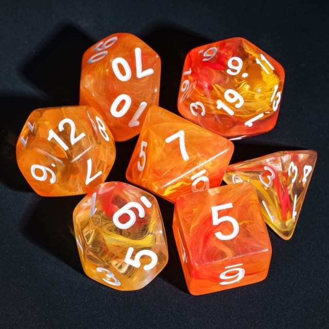 Dés 7D: Marmelade de Kobold JEUX - Dés et jeux de rôles - Dés - Dés polyédriques