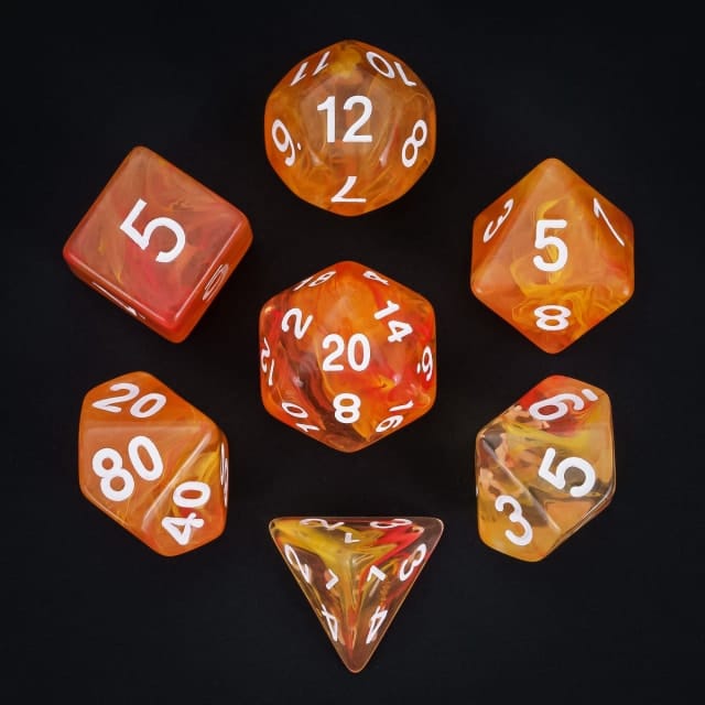 Dés 7D: Marmelade de Kobold JEUX - Dés et jeux de rôles - Dés - Dés polyédriques