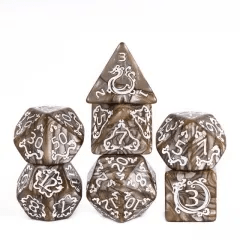 Dés 7D: Mémoire ancestrale JEUX - Dés et jeux de rôles - Dés - Dés polyédriques