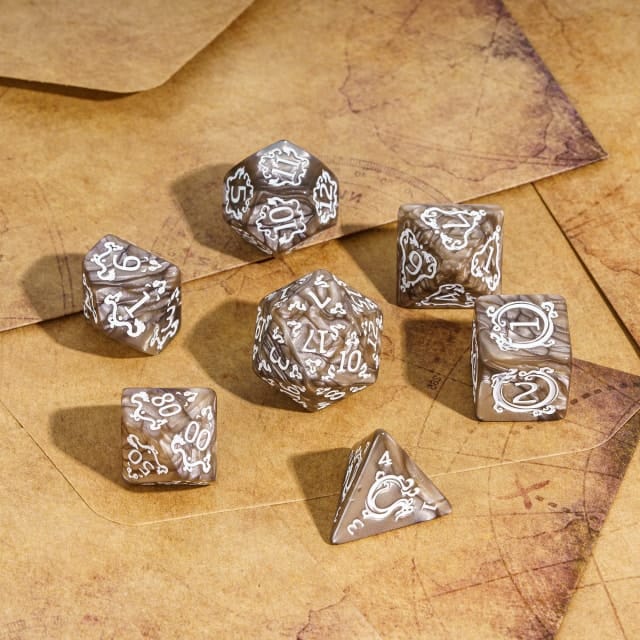 Dés 7D: Mémoire ancestrale JEUX - Dés et jeux de rôles - Dés - Dés polyédriques