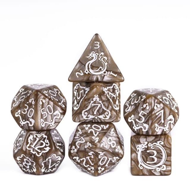 Dés 7D: Mémoire ancestrale JEUX - Dés et jeux de rôles - Dés - Dés polyédriques