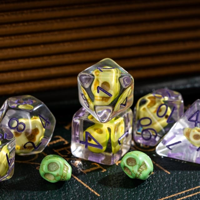 Dés 7D: Mort au ral JEUX - Dés et jeux de rôles - Dés - Dés polyédriques