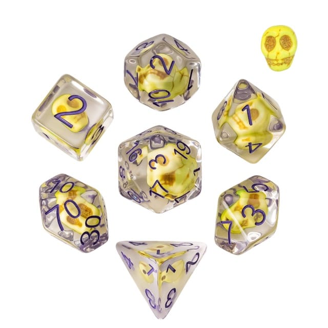 Dés 7D: Mort au ral JEUX - Dés et jeux de rôles - Dés - Dés polyédriques