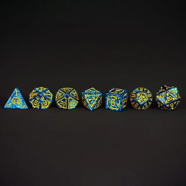 Dés 7D: Mr. Crowley JEUX - Dés et jeux de rôles - Dés - Dés polyédriques