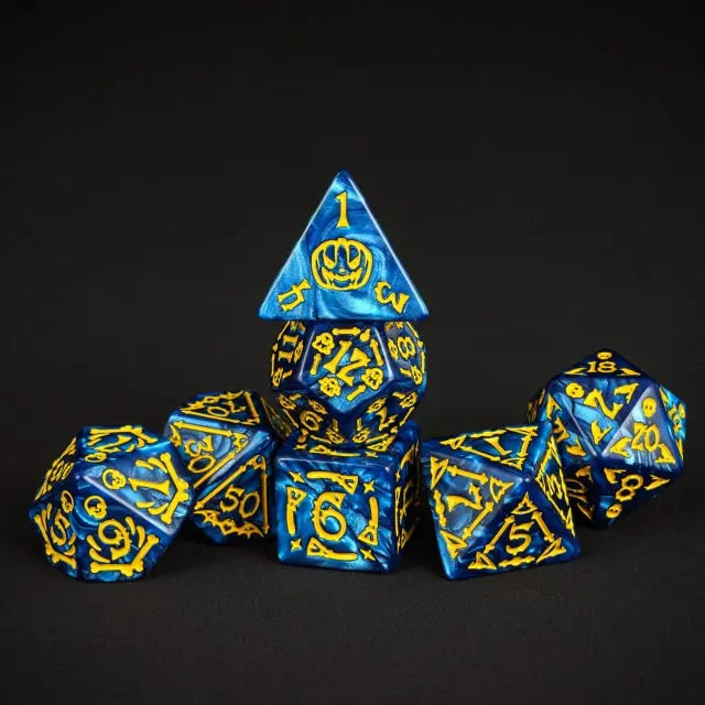 Dés 7D: Mr. Crowley JEUX - Dés et jeux de rôles - Dés - Dés polyédriques