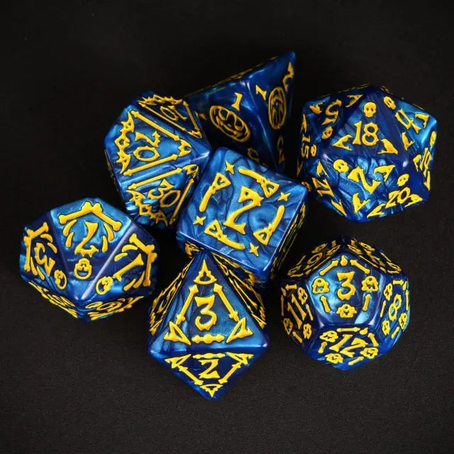 Dés 7D: Mr. Crowley JEUX - Dés et jeux de rôles - Dés - Dés polyédriques