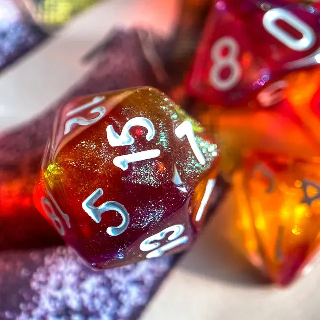 Dés 7D: Oh le vilain griffon JEUX - Dés et jeux de rôles - Dés - Dés polyédriques