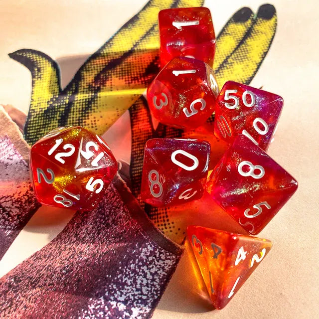 Dés 7D: Oh le vilain griffon JEUX - Dés et jeux de rôles - Dés - Dés polyédriques