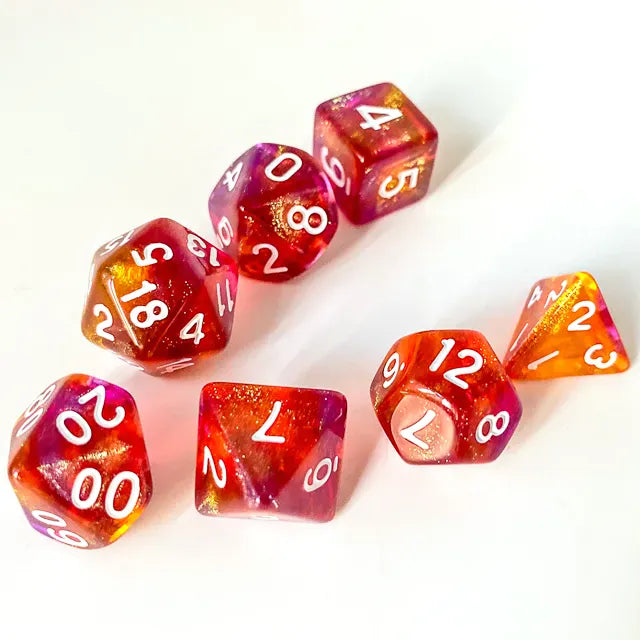 Dés 7D: Oh le vilain griffon JEUX - Dés et jeux de rôles - Dés - Dés polyédriques