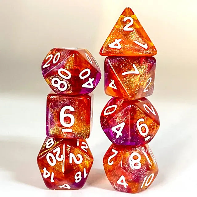 Dés 7D: Oh le vilain griffon JEUX - Dés et jeux de rôles - Dés - Dés polyédriques