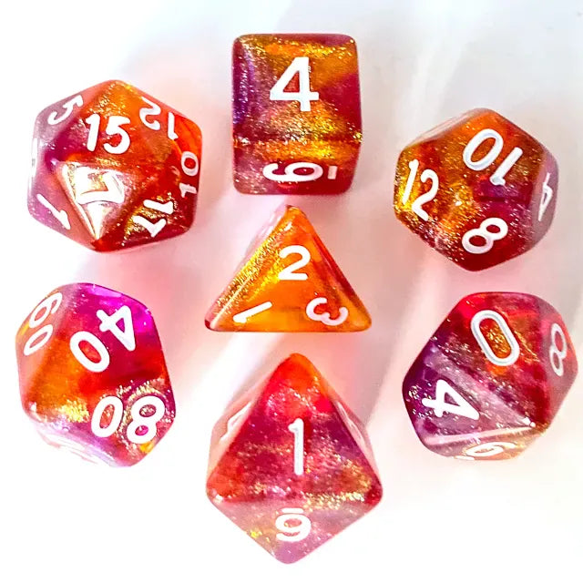Dés 7D: Oh le vilain griffon JEUX - Dés et jeux de rôles - Dés - Dés polyédriques