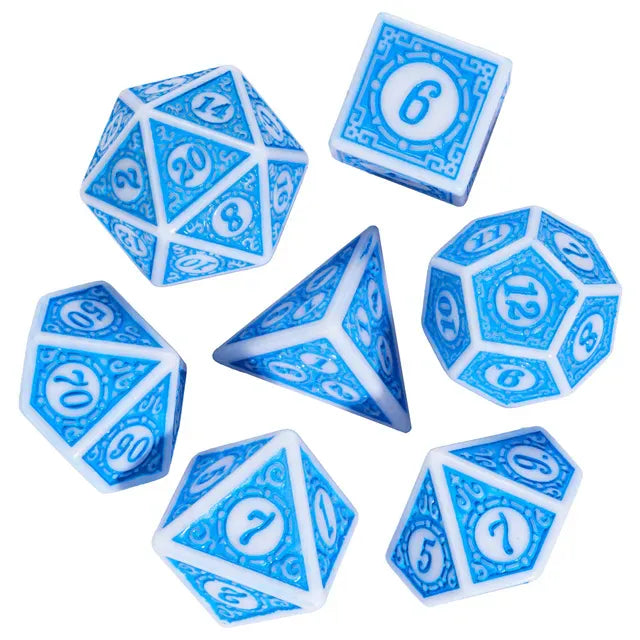 Dés 7D: Palais Royal JEUX - Dés et jeux de rôles - Dés - Dés polyédriques