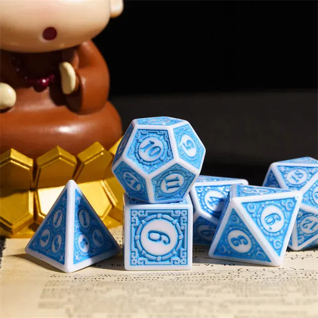 Dés 7D: Palais Royal JEUX - Dés et jeux de rôles - Dés - Dés polyédriques