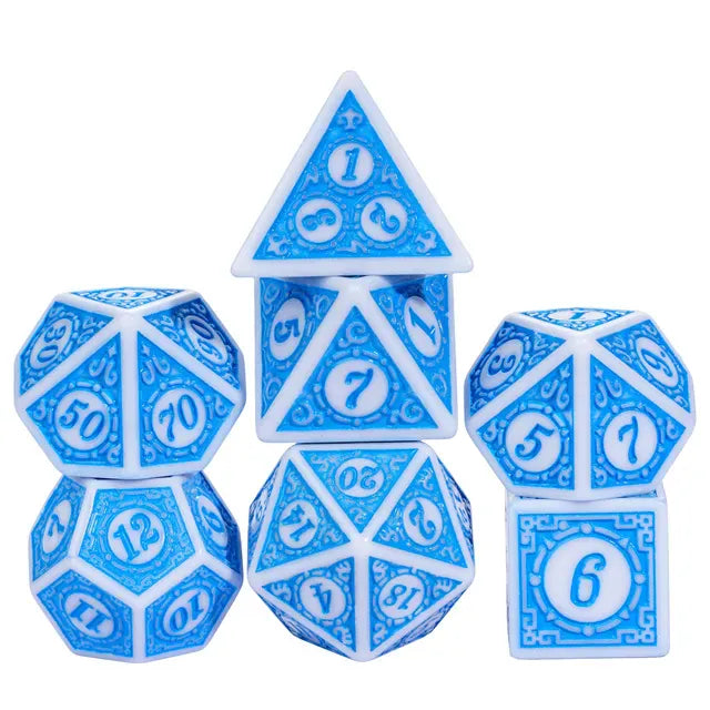 Dés 7D: Palais Royal JEUX - Dés et jeux de rôles - Dés - Dés polyédriques
