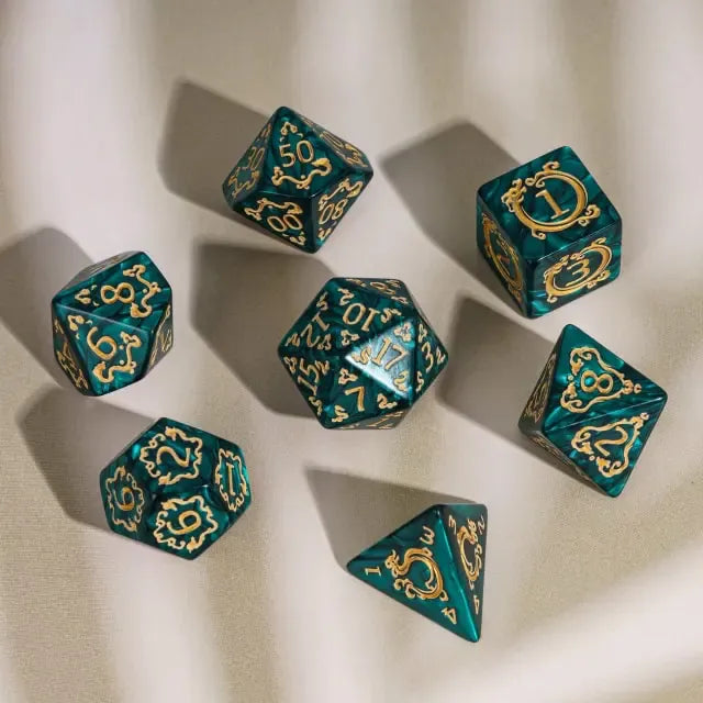 Dés 7D: Panique Celtique JEUX - Dés et jeux de rôles - Dés - Dés polyédriques