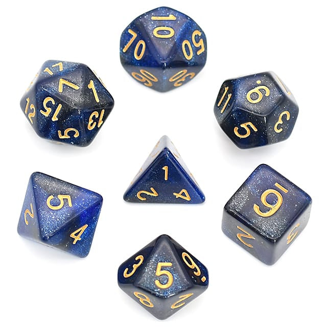 Dés 7D: Percéides JEUX - Dés et jeux de rôles - Dés - Dés polyédriques