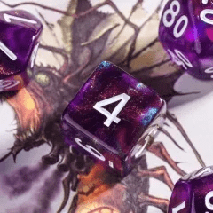 Dés 7D: Petite malédiction JEUX - Dés et jeux de rôles - Dés - Dés polyédriques