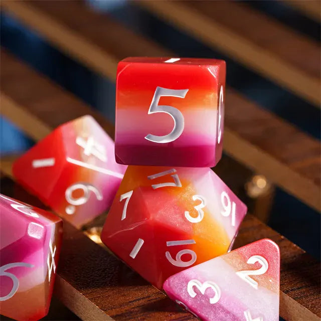 Dés 7D: Pierre de chance JEUX - Dés et jeux de rôles - Dés - Dés polyédriques