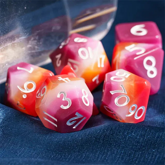 Dés 7D: Pierre de chance JEUX - Dés et jeux de rôles - Dés - Dés polyédriques