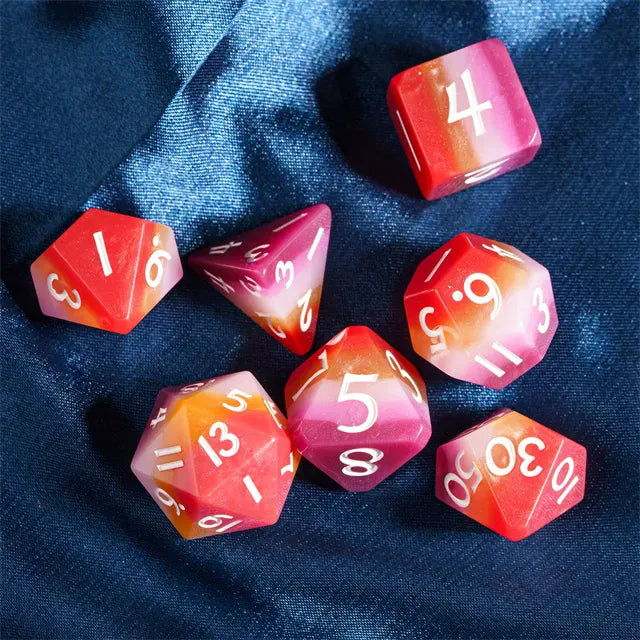 Dés 7D: Pierre de chance JEUX - Dés et jeux de rôles - Dés - Dés polyédriques