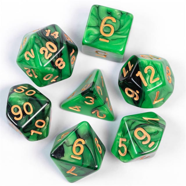 Dés 7D: Plante carnivore JEUX - Dés et jeux de rôles - Dés - Dés polyédriques