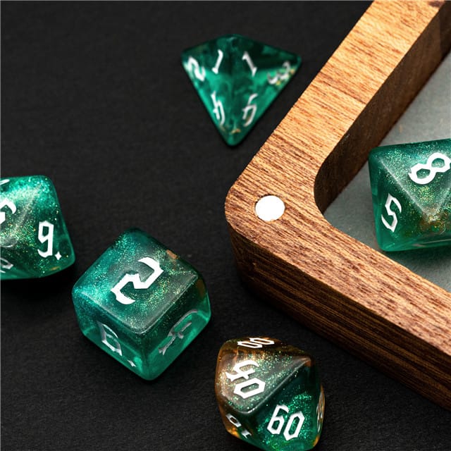 Dés 7D: Recette secrète JEUX - Dés et jeux de rôles - Dés - Dés polyédriques
