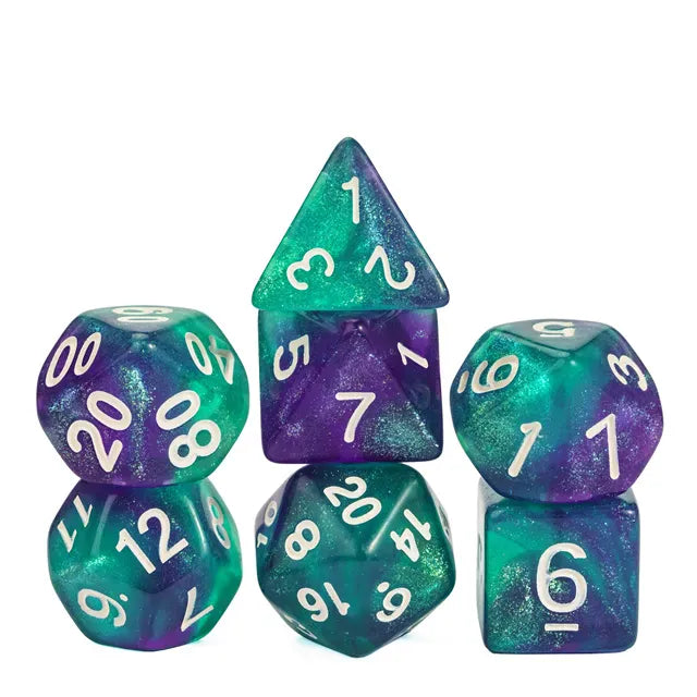 Dés 7D: Respiration aquatique JEUX - Dés et jeux de rôles - Dés - Dés polyédriques