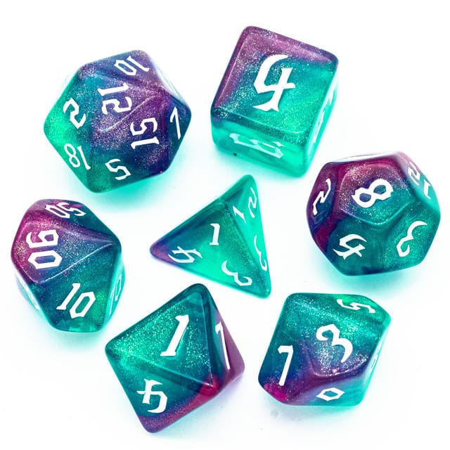 Dés 7D: Résurrection JEUX - Dés et jeux de rôles - Dés - Dés polyédriques