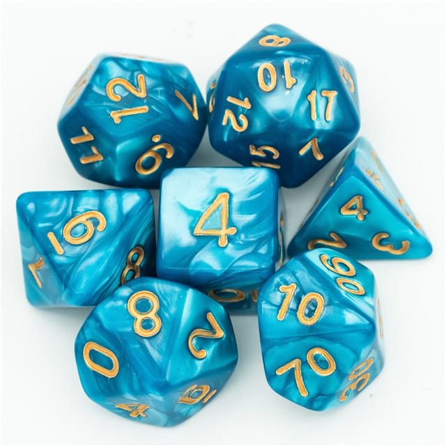 Dés 7D: Schtroumpf Suprême JEUX - Dés et jeux de rôles - Dés - Dés polyédriques