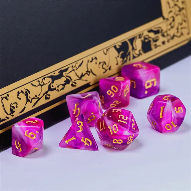 Dés 7D: Sherazade JEUX - Dés et jeux de rôles - Dés - Dés polyédriques