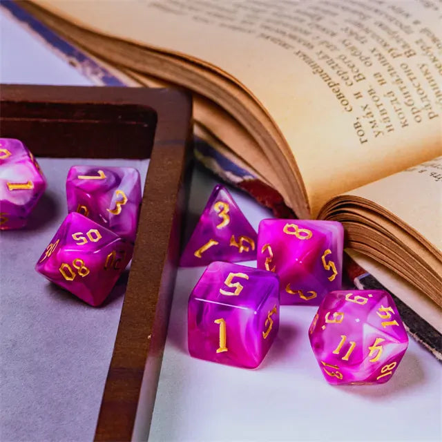 Dés 7D: Sherazade JEUX - Dés et jeux de rôles - Dés - Dés polyédriques