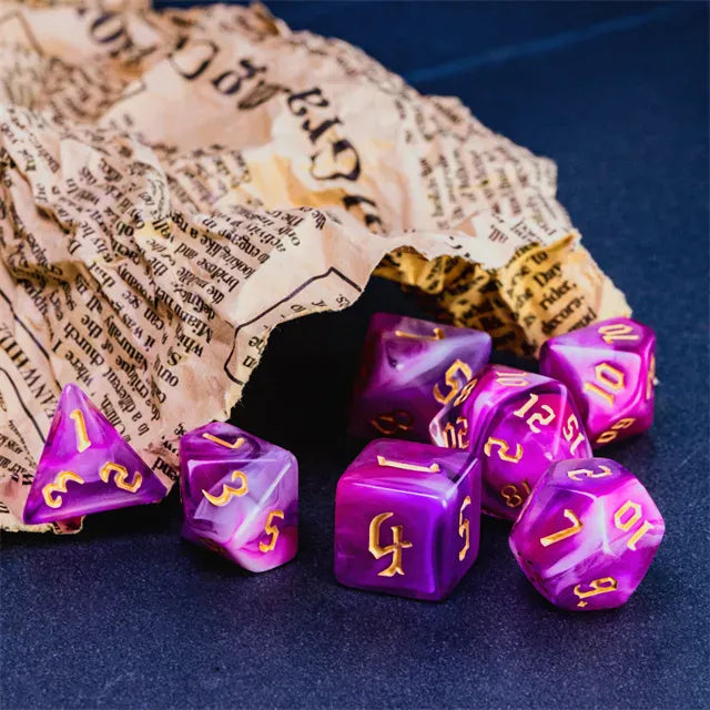 Dés 7D: Sherazade JEUX - Dés et jeux de rôles - Dés - Dés polyédriques